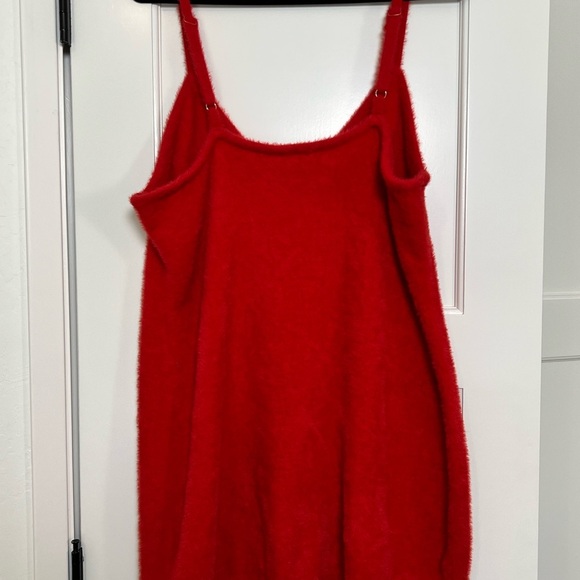 Savage Fenty Red Fluffy Dress (1X) - Picture 6 of 7
